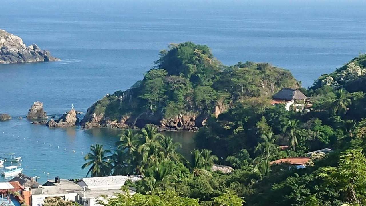 فندق Casa Sakal Puerto Ángel المظهر الخارجي الصورة